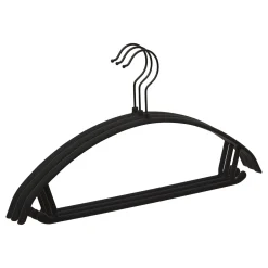 Set de 3 perchas negras