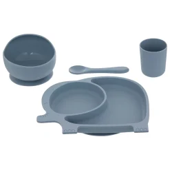 Set de 4 piezas de vajilla YUM azul