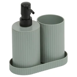 Set de 3 piezas wc ESSENTIELS verde