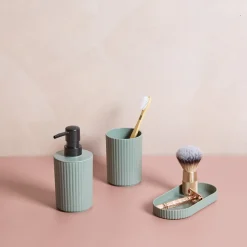 Set de 3 piezas wc ESSENTIELS verde