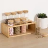 Set de 8 tarros de especias con tapa