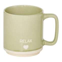 Set de 4 tazas con soporte RELAX 34cl