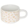 Set de 4 tazas LEOPARDI con soporte 20cl