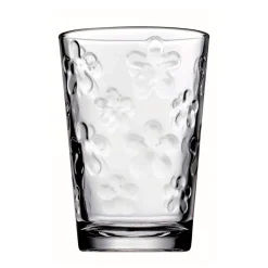 Set de 6 vasos de vidrio DAISY 205 ml