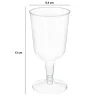 Set de 12 vasos reutilizables 15cl