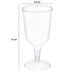 Set de 12 vasos reutilizables 15cl