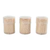 Set Frascos De Palillos Mondadientes