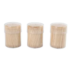 Set Frascos De Palillos Mondadientes