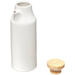 Set Para Aliñar De Cerámica C/Tapa Bambú