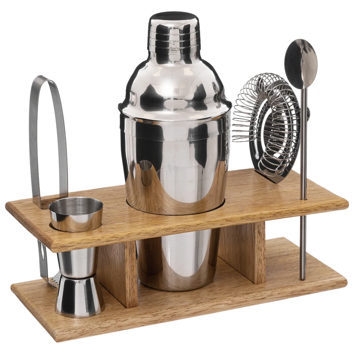 Set 6 Piezas Para Cocktail De Acero Inoxidable