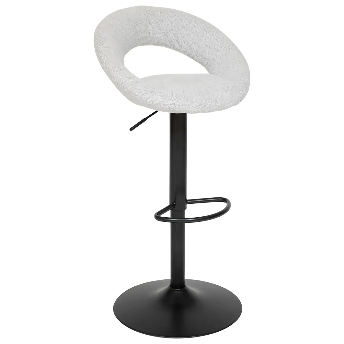 Set 2 taburetes bar SASHA gris 103cm