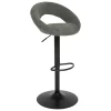 Set 2 taburetes bar SASHA verde 103cm