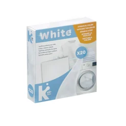 Set 20 toallitas atrapa color ropa blanca