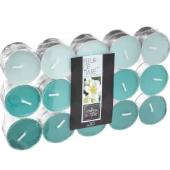 Set 30 Velas Tealight Aroma Flor Tiaré