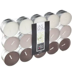 Set 30 Velas Tealight Aroma Jazmín