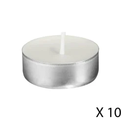 Set 30 Velas Tealight Aroma Jazmín