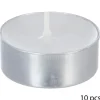 Set 10 Velas Tealight Aroma Vainilla