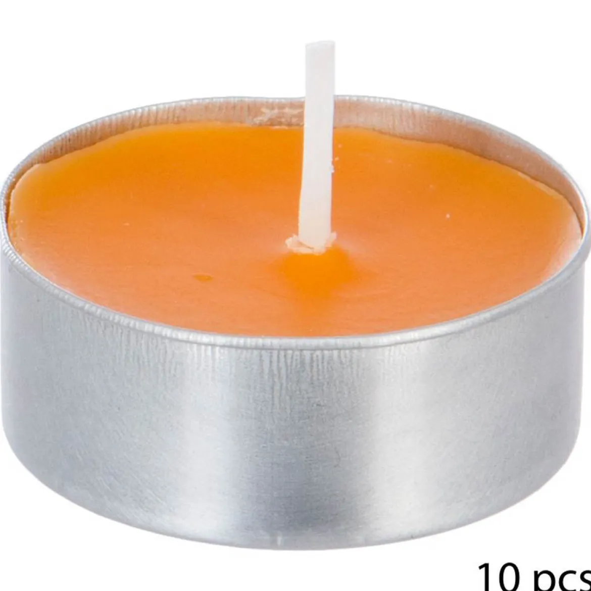 Set 10 Velas Tealight Frutas Exóticas