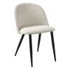 Silla ACCRA de tela beige