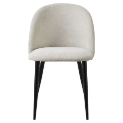 Silla ACCRA de tela beige
