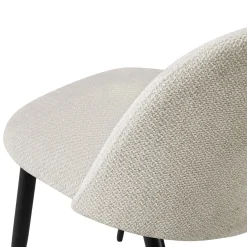 Silla ACCRA de tela beige
