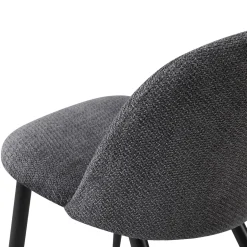 Silla ACCRA de tela gris