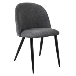 Silla ACCRA de tela gris