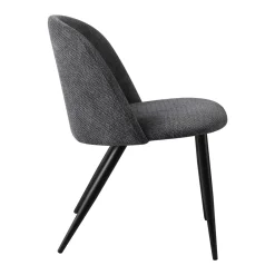Silla ACCRA de tela gris