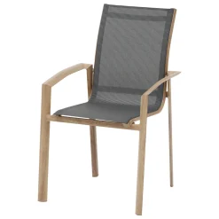 Silla apilable AXANT gris
