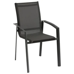 Silla apilable AXANT gris oscuro