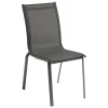 Silla apilable AXANT gris oscuro