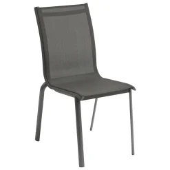 Silla apilable AXANT gris oscuro