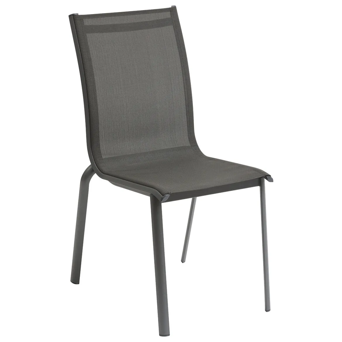 Silla apilable AXANT gris oscuro