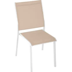Silla apilable ESSENTIA beige