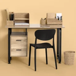Silla Apilable Negra