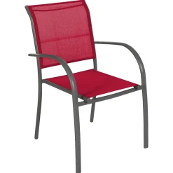 Silla apilable PIAZZA rosa