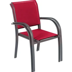 Silla apilable PIAZZA rosa