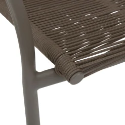 Silla apilable RIU marrón