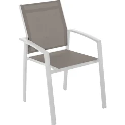 Silla AXIOME noisette y blanco