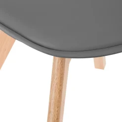 Silla BAYA gris oscuro