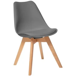 Silla BAYA gris oscuro