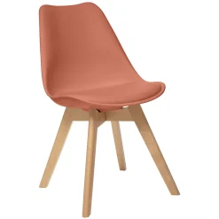 Silla Baya Terracota 48x55x81Cm