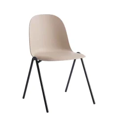 Silla CAMERON Camel apilable