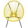 Silla CANOAS amarilla