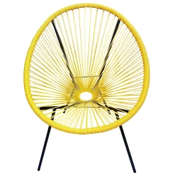 Silla CANOAS amarilla