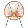 Silla CANOAS terracota