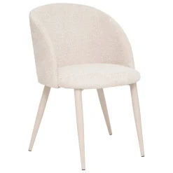 Silla CELESTE bouclé beige