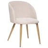 Silla CELESTE de tejido beige