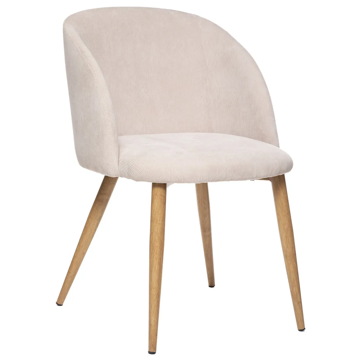 Silla CELESTE de tejido beige