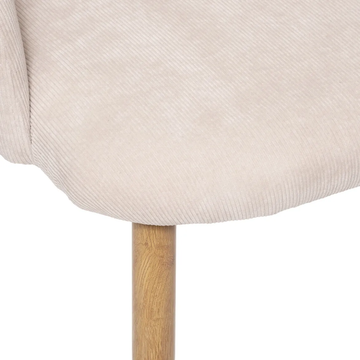 Silla CELESTE de tejido beige